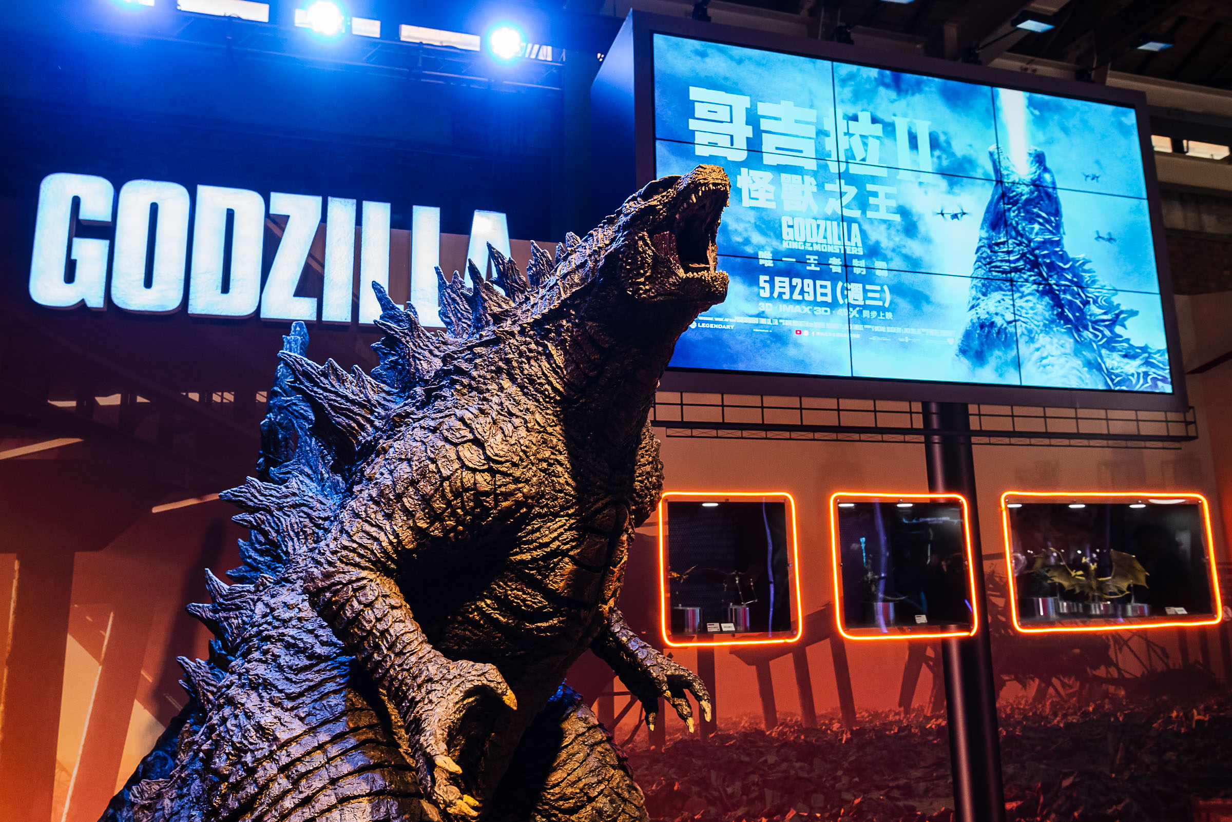 圖說:S.H.MonsterArts怪獸之王 哥吉拉,兩米立像霸氣盡顯,在台首度獨家登場.jpg.jpg