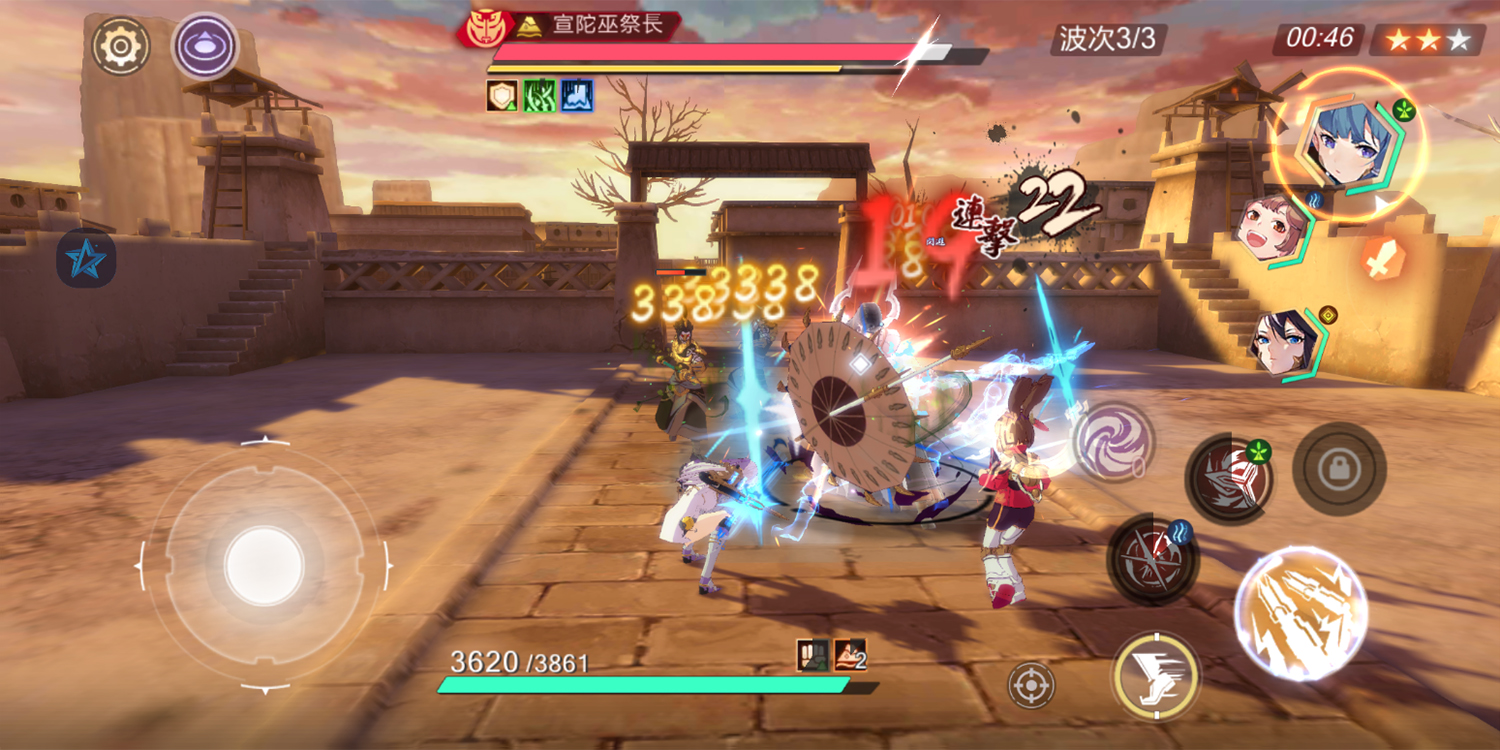 圖二_《軒轅劍蒼之濤》遊戲戰鬥實機畫面.jpg
