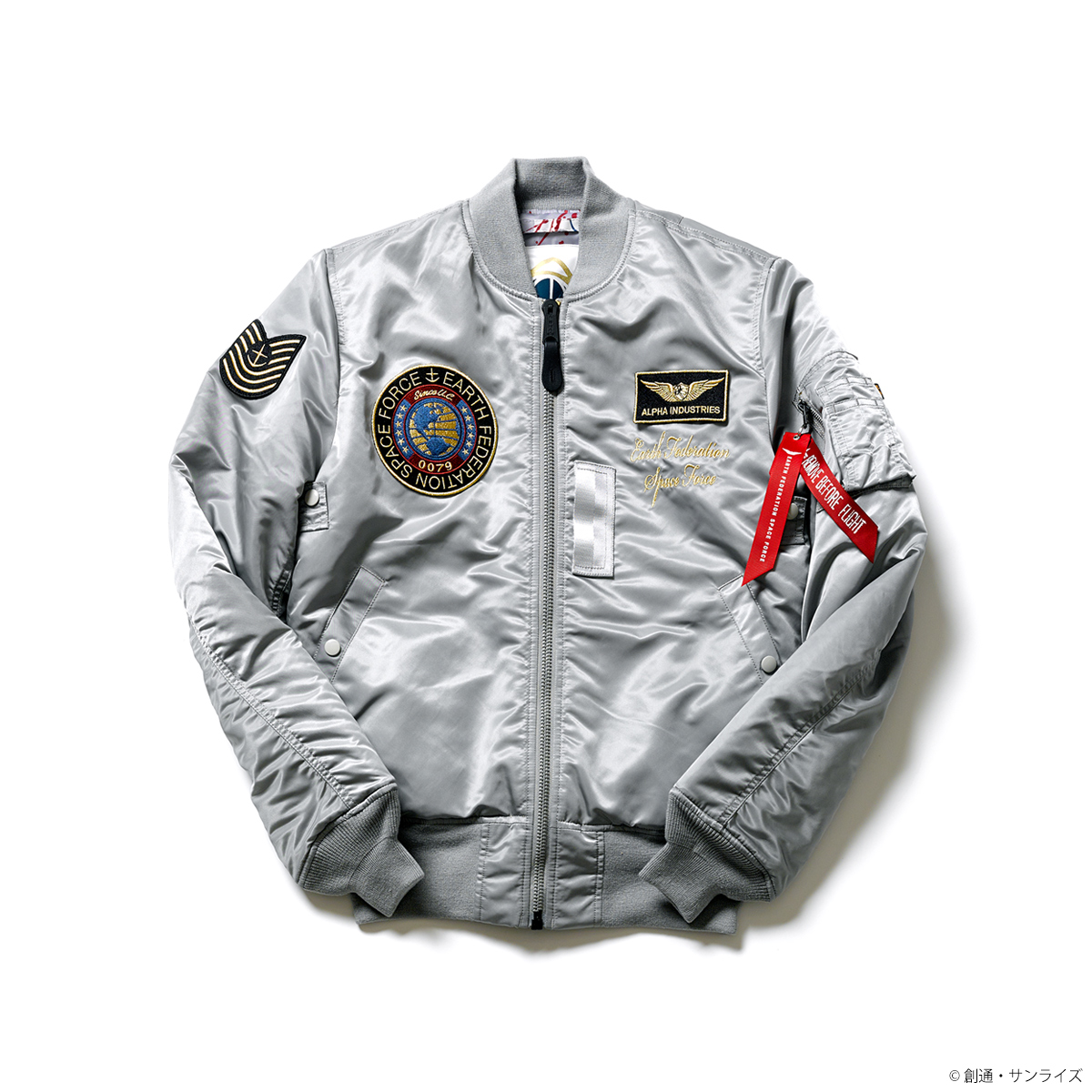 (圖2)STRICT-G x ALPHA MA-1「機動戰士鋼彈」40週年紀念 地球連邦軍款式-1.jpg.jpg