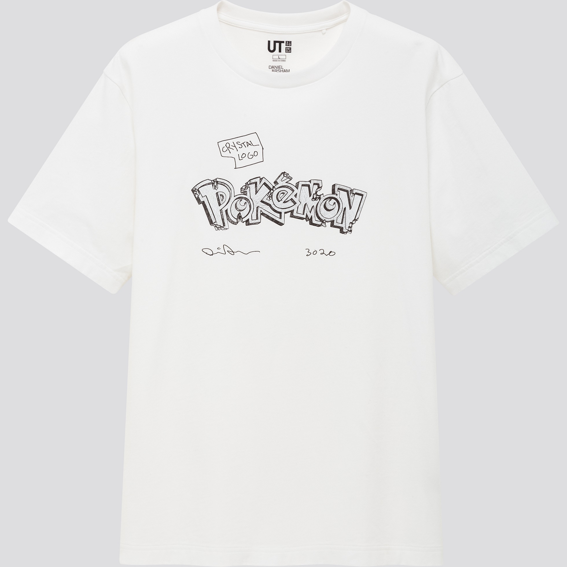 男裝 Daniel Arsham X Pokémon UT (印花T恤_短袖)  NT$590 單品圖3.jpg