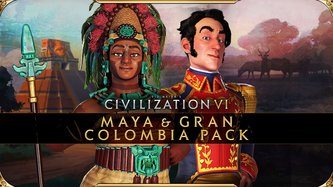 Civilization VI - New Frontier Pass - Maya & Gran Colombia Pack - Key Art.jpg