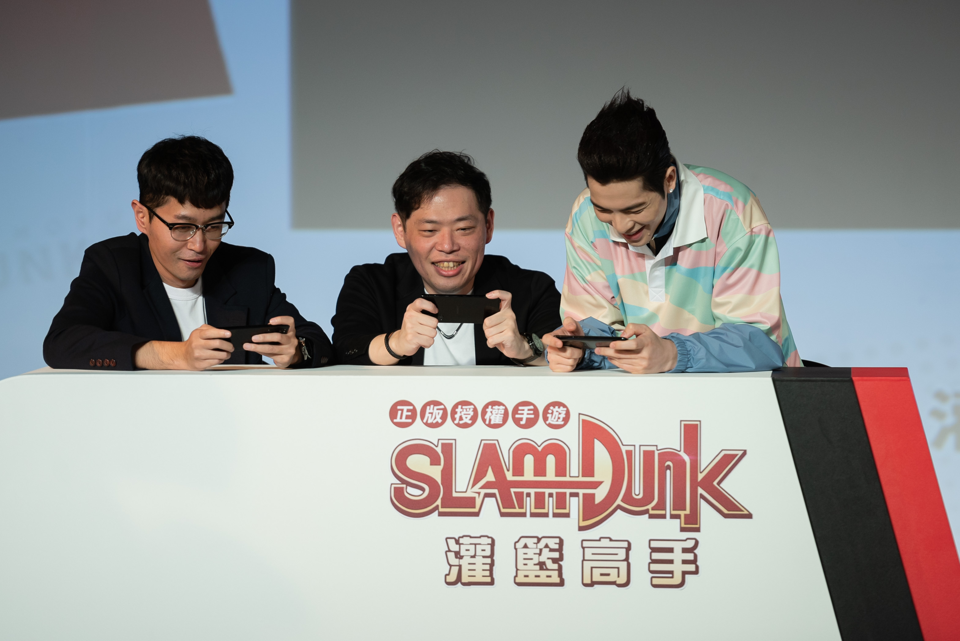 03.《灌籃高手 SLAM DUNK》活動大使蕭敬騰與DeNA總經理陳銘寬現場組隊開玩,彼此助攻.jpg