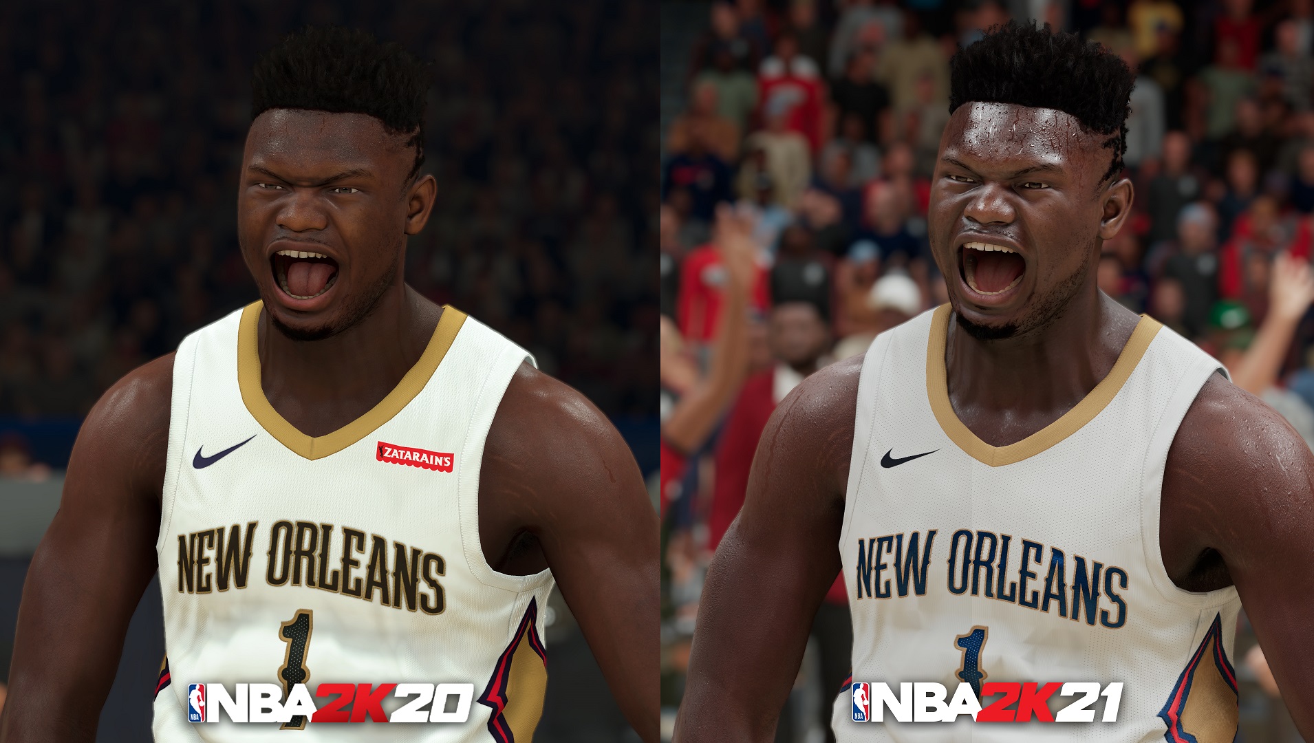 NBA 2K21 Next-Gen - Zion Williamson Comparison NBA 2K20.jpg