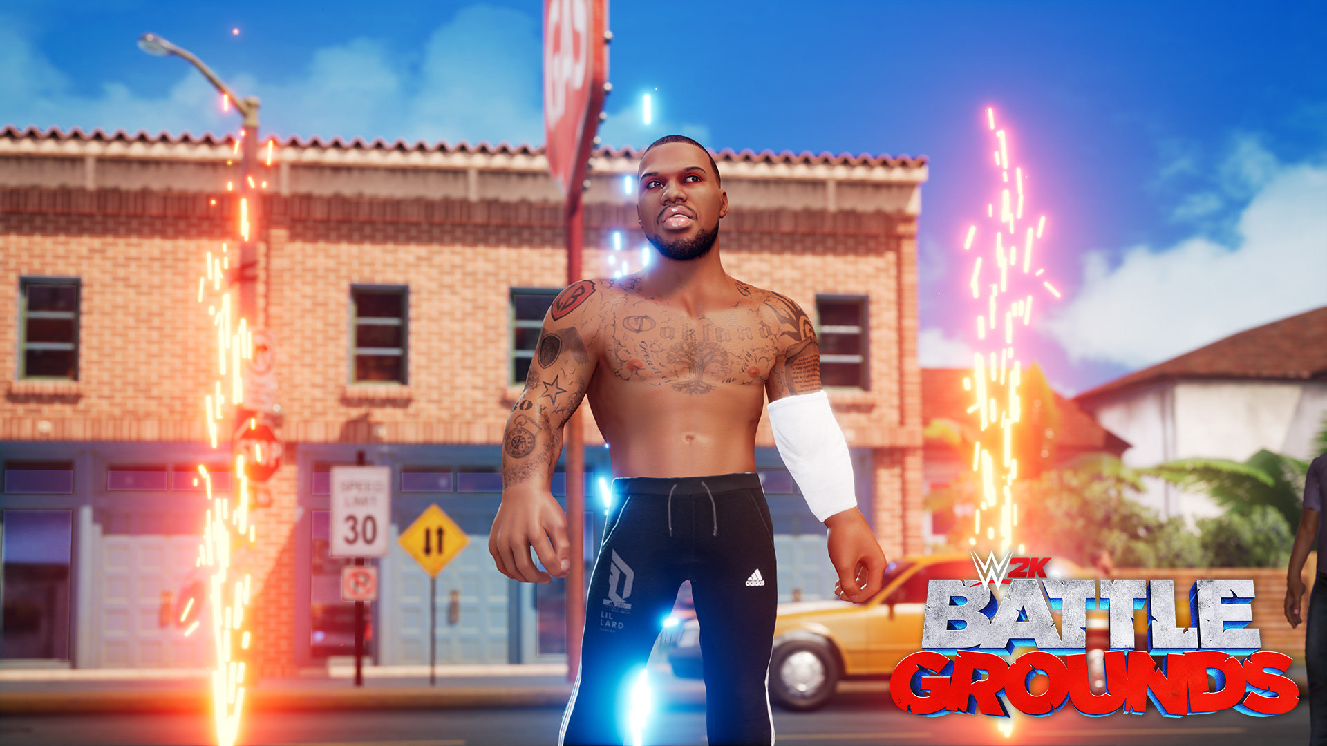 Laheem_Lillard_Entrance_WWE2KBattlegrounds.jpg